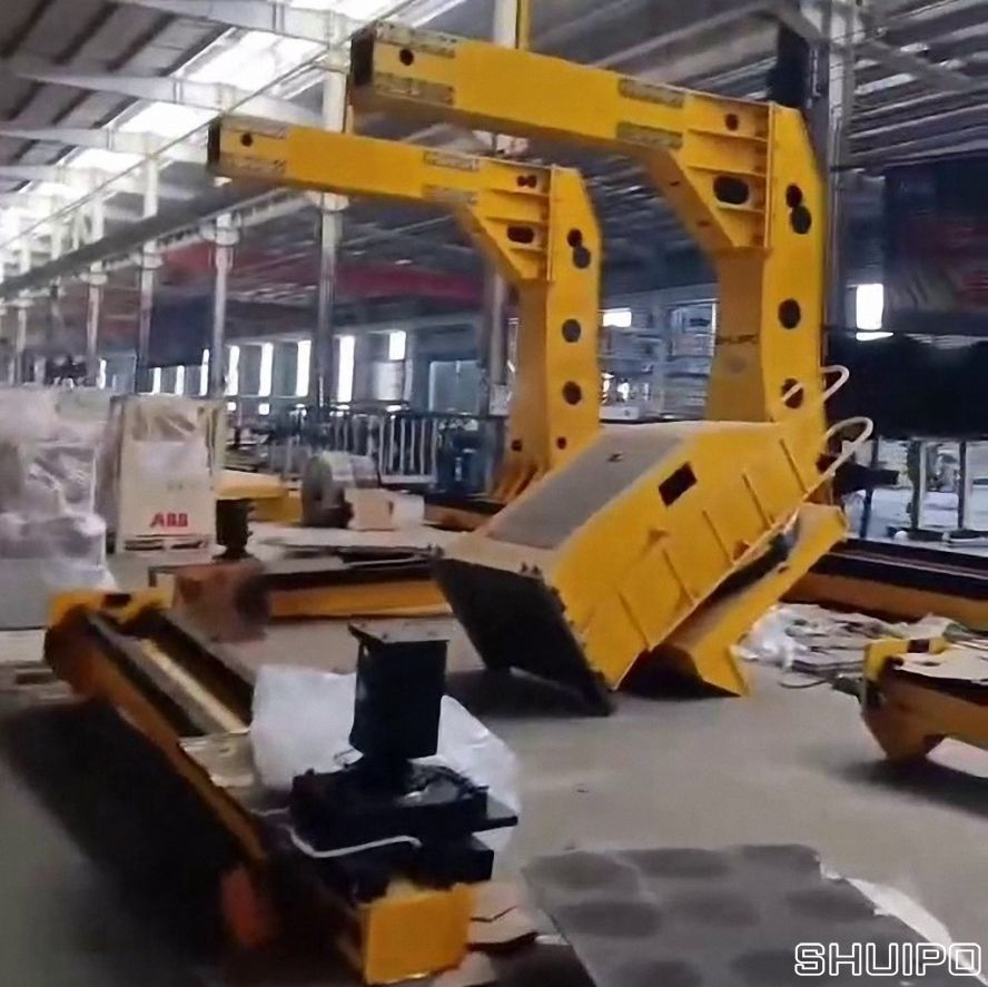 客戶第三條車架機器人產(chǎn)線安裝中2 客戶第三條車架機器人產(chǎn)線安裝中2